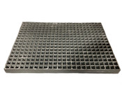 Molded gray pit grating